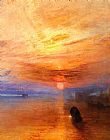 Joseph Mallord William Turner The Fighting 'temeraire' Tugged to Her Last Berth to Be Broken Up [detail 1]